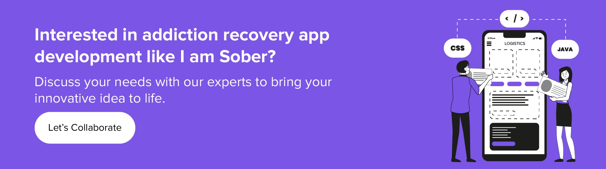 Addiction recovery app development like I am Sober