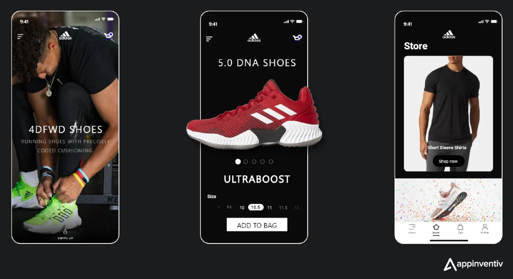 Augmented reality in Adidas