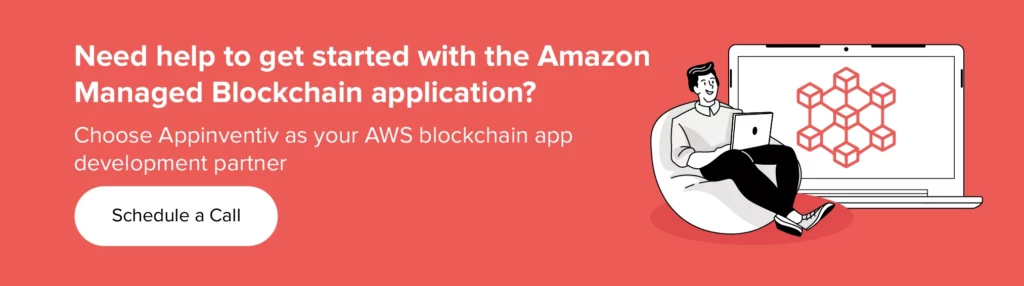 AWS blockchain app development partner