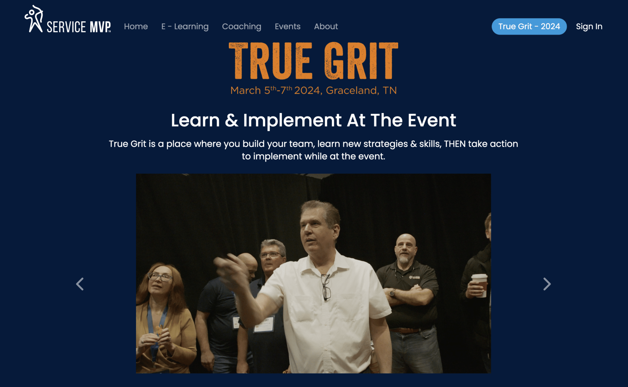 Eventos de HVAC de Joe Crisara True Grit 2024