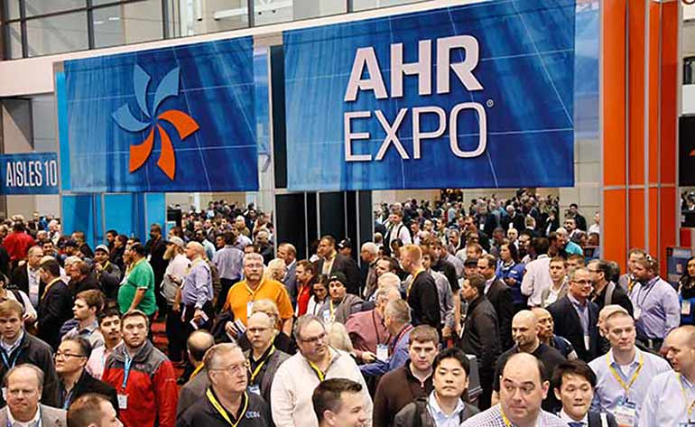 Evento AHR Expo de plomería y HVAC