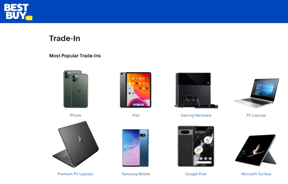 Best Buy Trade In