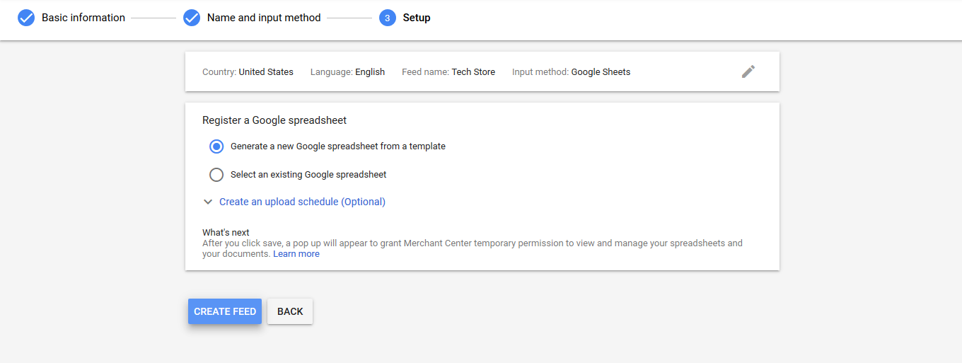 ใช้ Google ชีตเพื่อตั้งค่าฟีดผลิตภัณฑ์โฆษณา Google Shopping ของคุณ