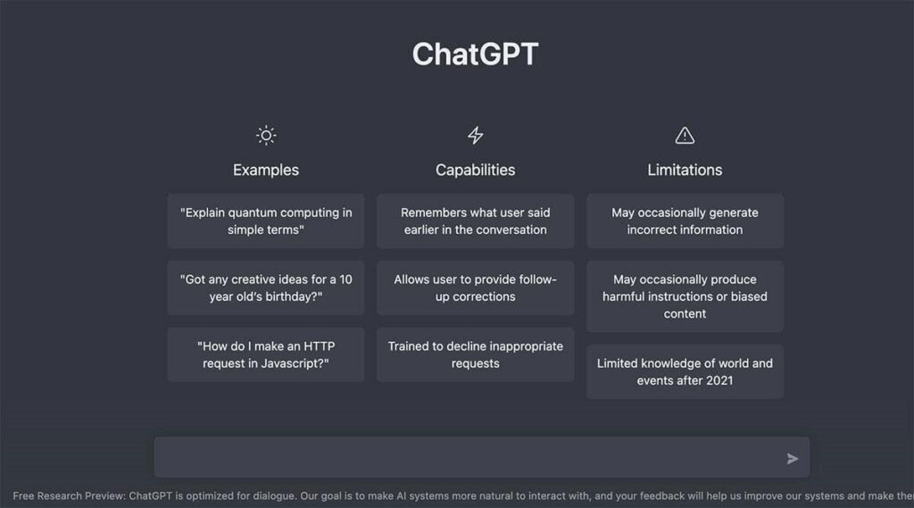 About ChatGPT