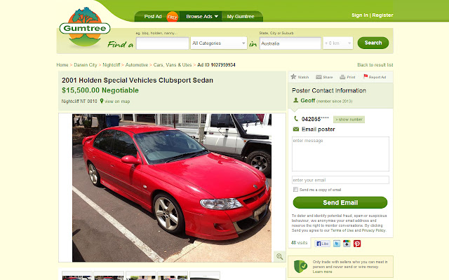 Gumtree: Classified sites