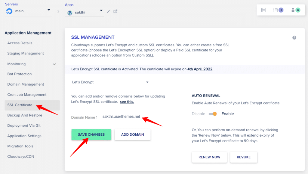 SSL Management