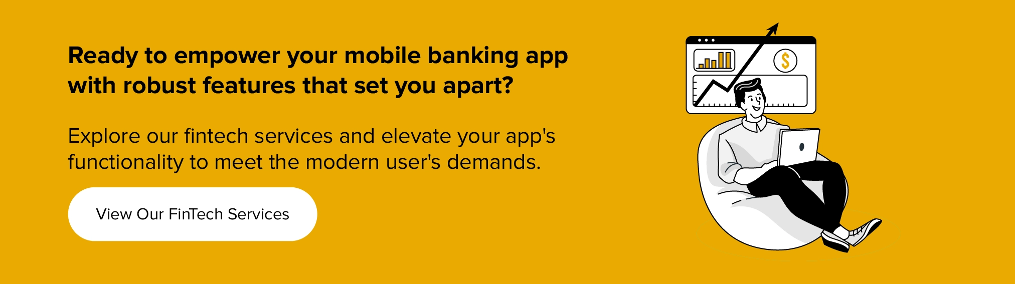 Collaborate with us to empower your mobile banking app with robust features