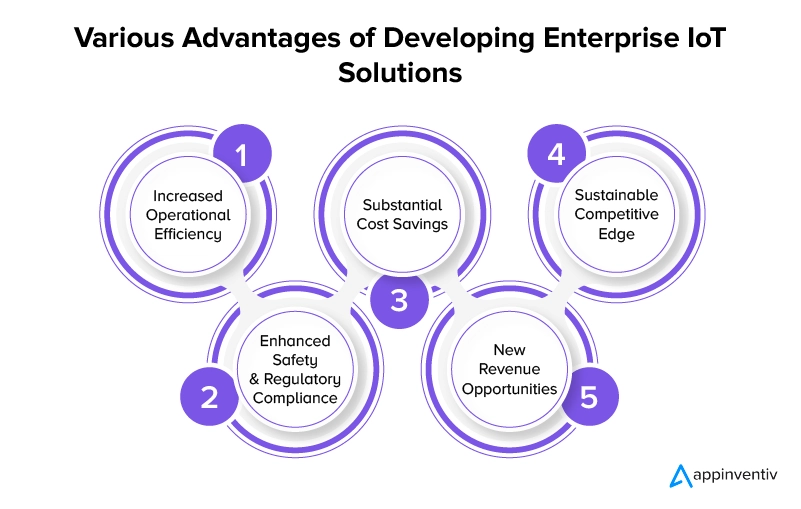 Various Advantages of Developing Enterprise IoT Solutions