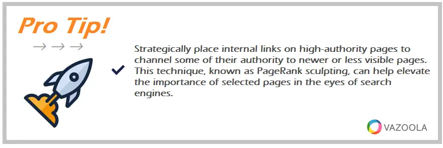 link-uri interne pe pagini de înaltă autoritate