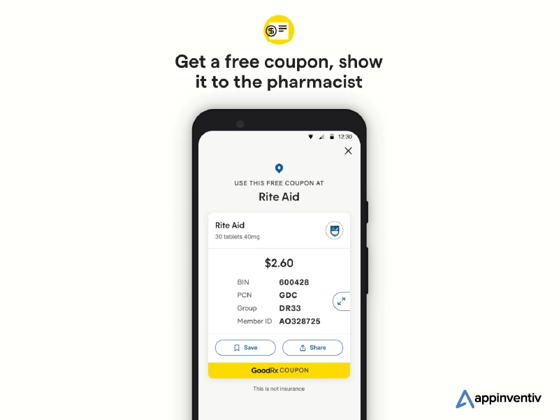 Discount Coupons and Offers in prescription discount app
