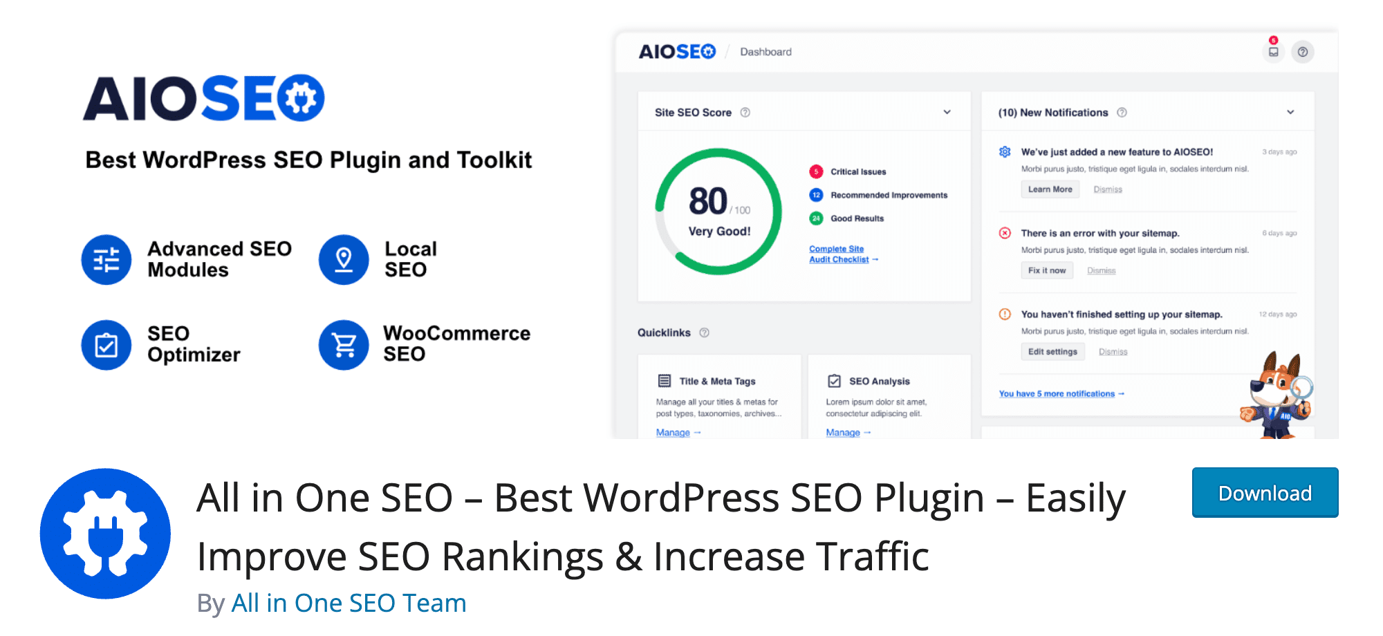 Plug-in WordPress AIOSEO