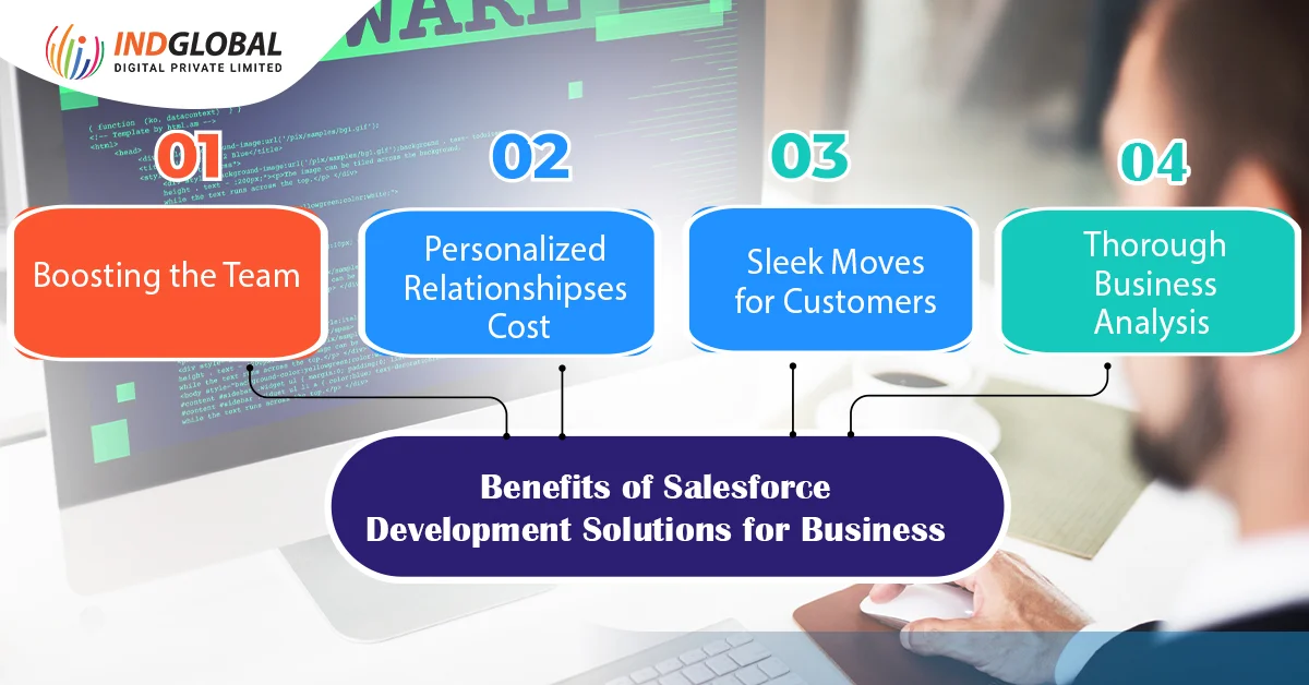 Avantages des solutions de développement Salesforce pour les entreprises