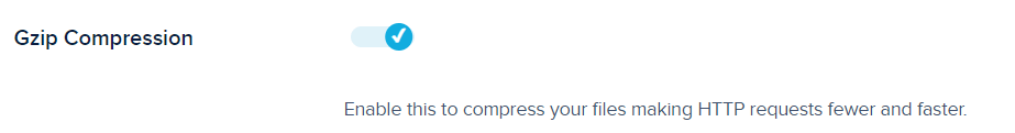 Compressão Gzip