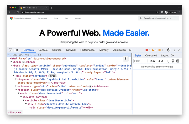 Chrome DevTools