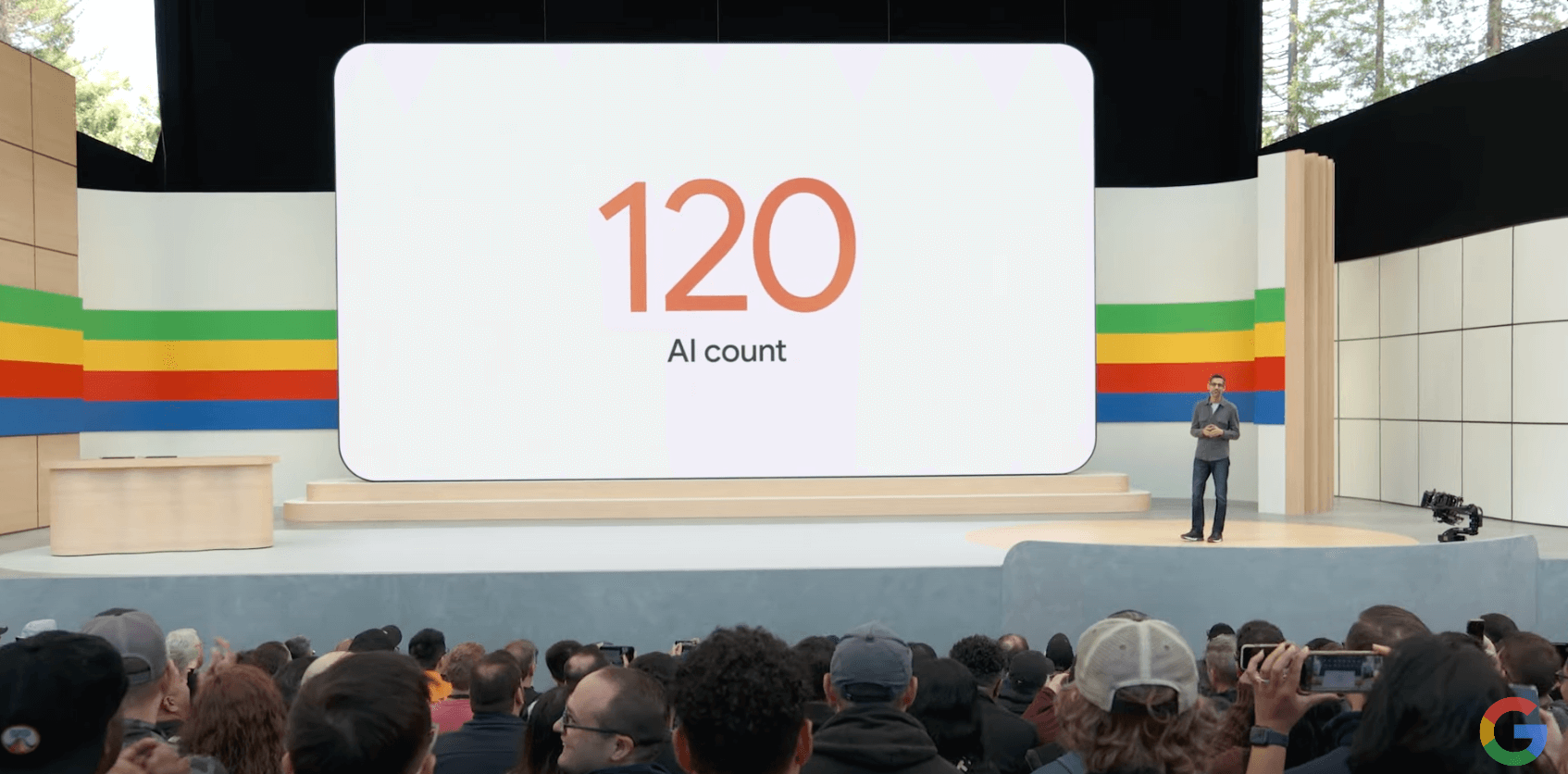 Google I/O で AI が言及