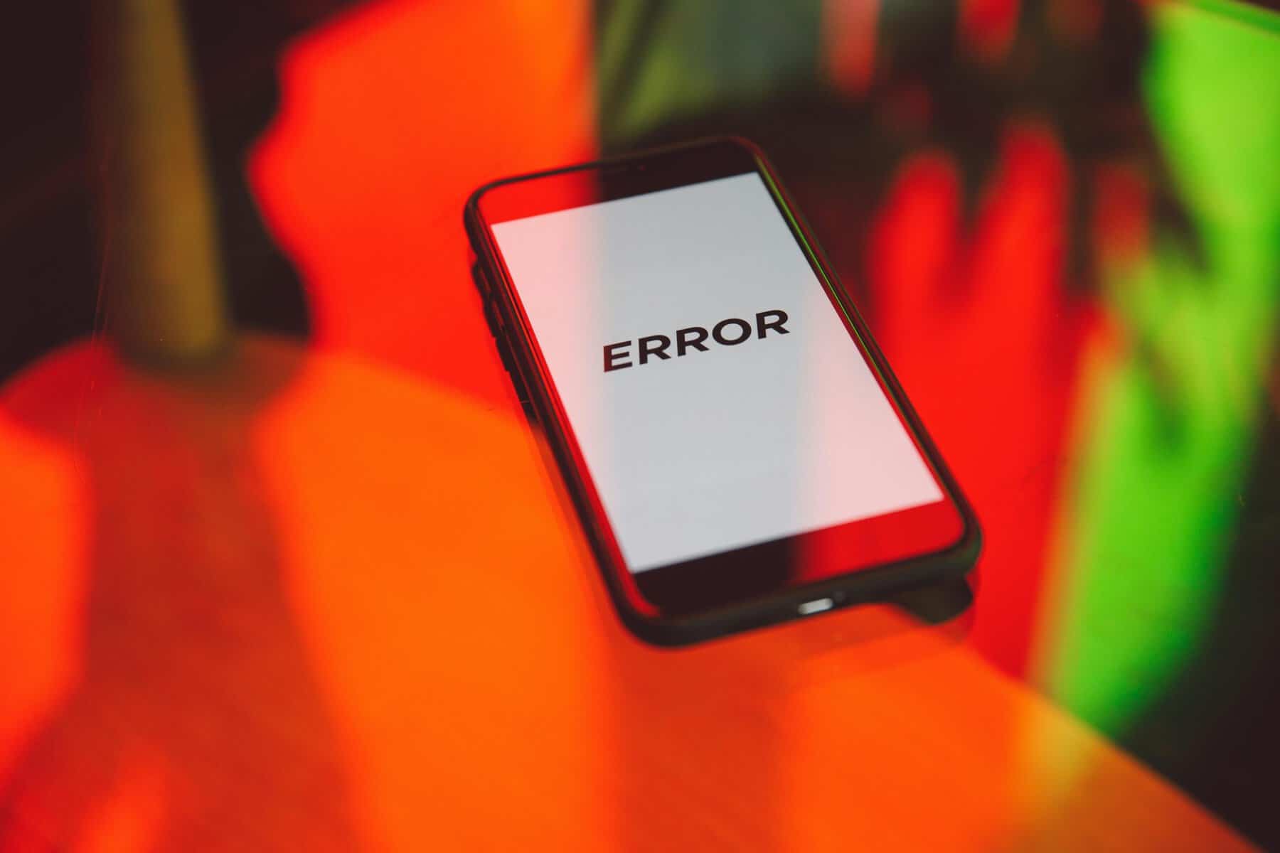 errore Android