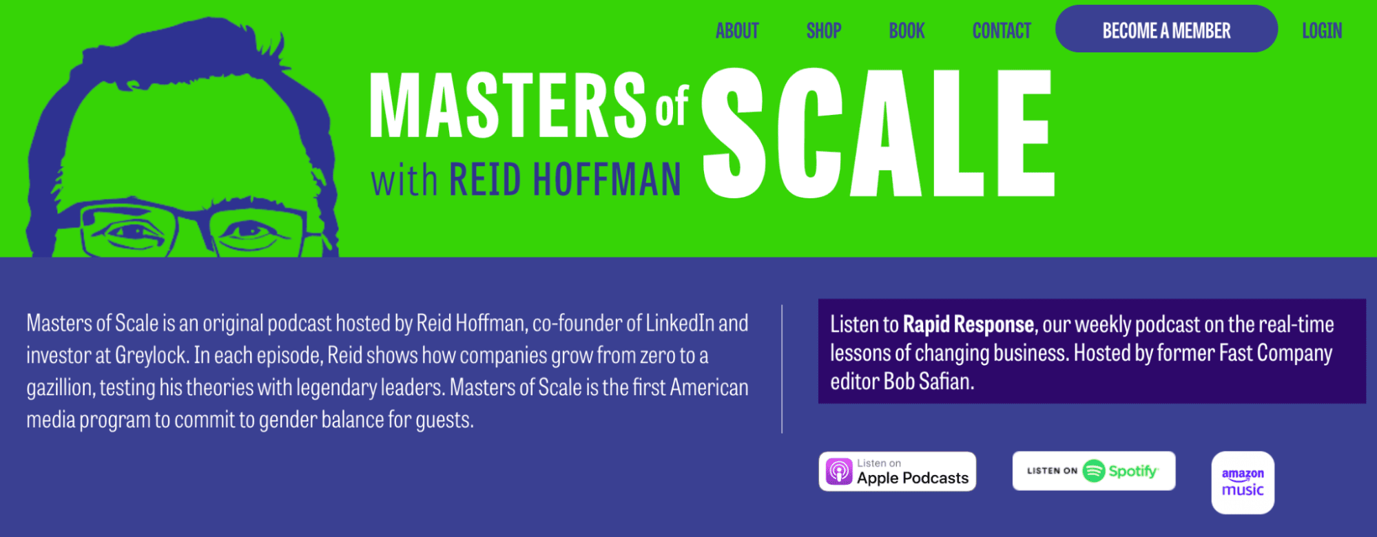 Reid Hoffman's Masters of Scale