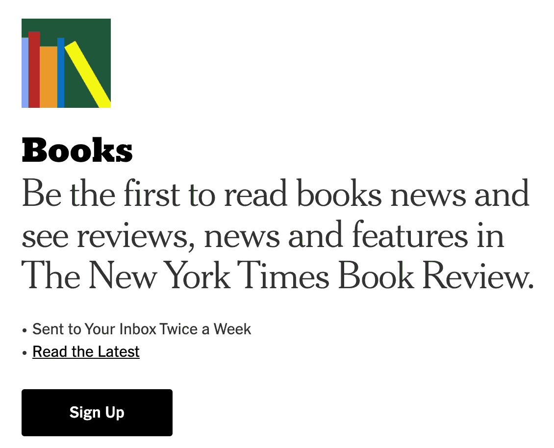 Revisão do livro do New York Times