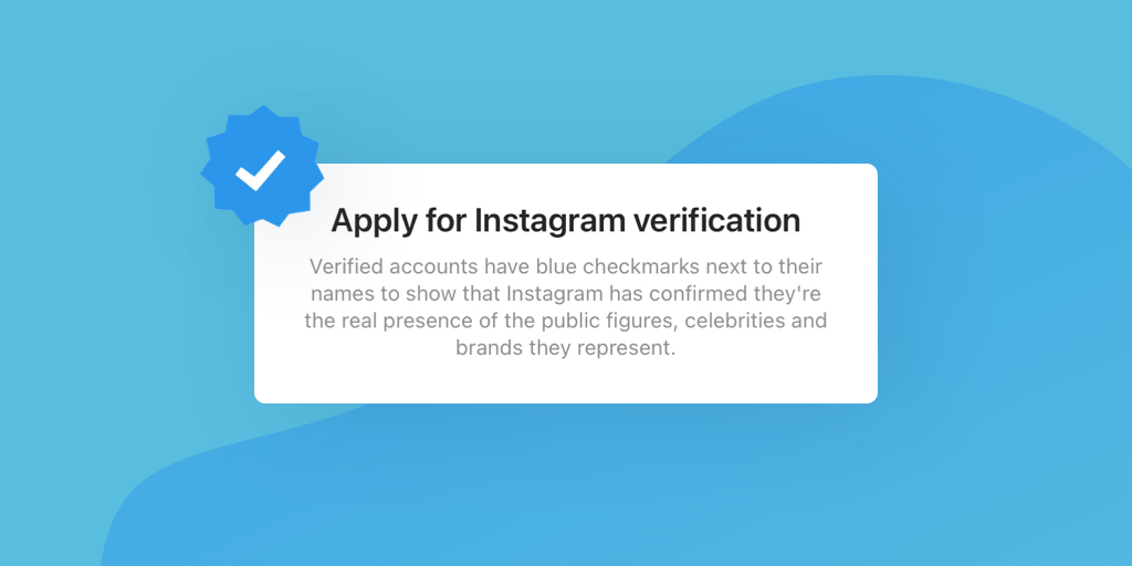 Blue Header Jak uzyskać weryfikację na Instagramie krok po kroku