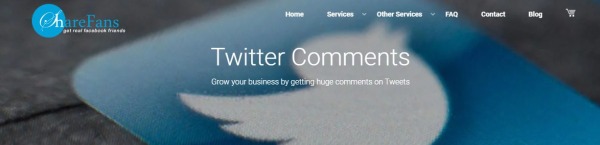 Compartir fans - comprar comentarios de twitter