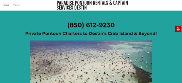 Paradise Pontoon y servicios de capitán