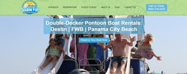 Double Fun Pontoon Rentals - yat kiralama Destin fl