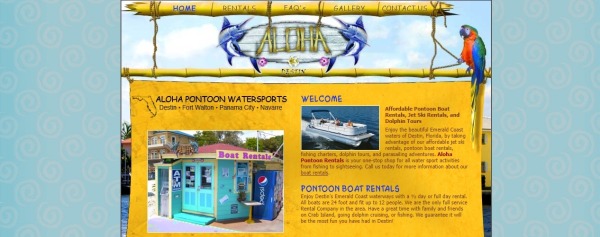 Aloha Pontoon Rentals - sewa kapal pesiar Destin fl