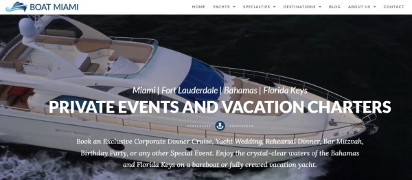 Bateau Miami - location yacht fort lauderdale