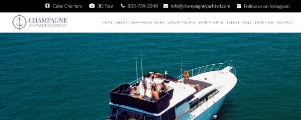 Champagne Yacht Eventi