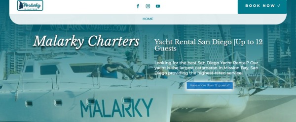 Malarky Charters - închiriere iahturi San Diego