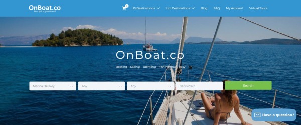 OnBoat Inc. - wynajem jachtu San Diego