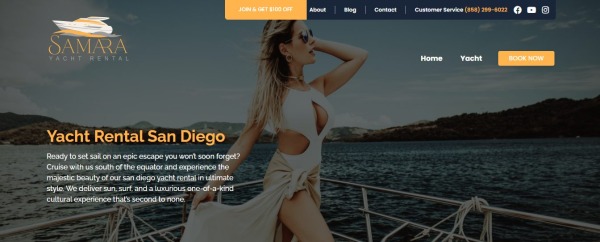 Samara Yacht Rental - alquiler de yates en san diego