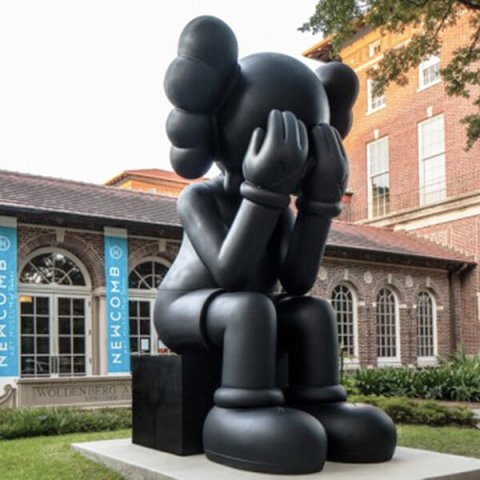 Kaws SadPoseStatue-kaws等身大フィギュア