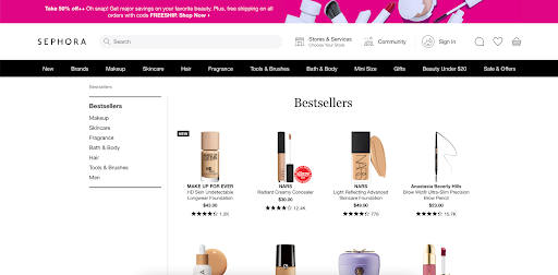 Sephora-Bestseller