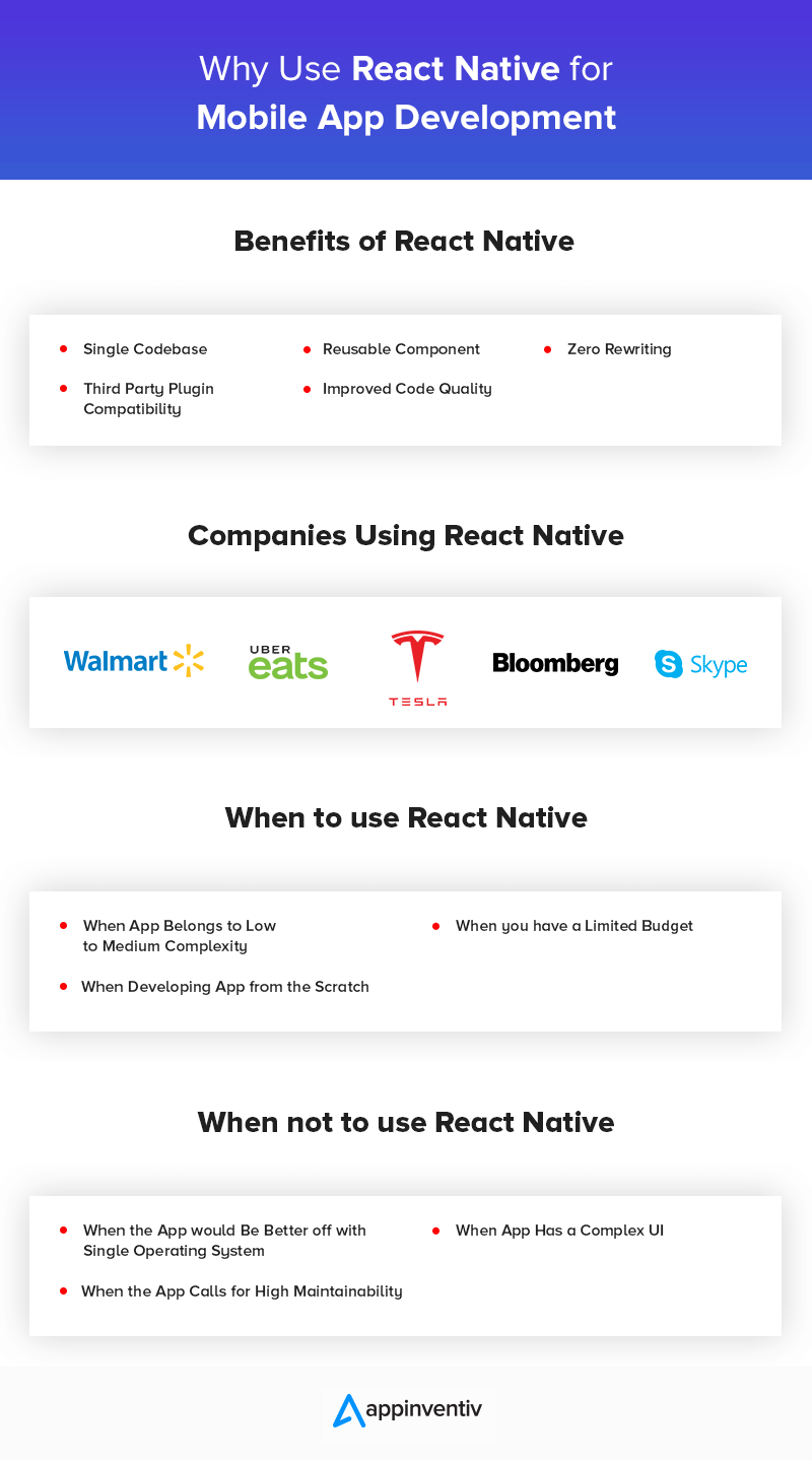 Pourquoi utiliser React Native pour le développement d'applications mobiles