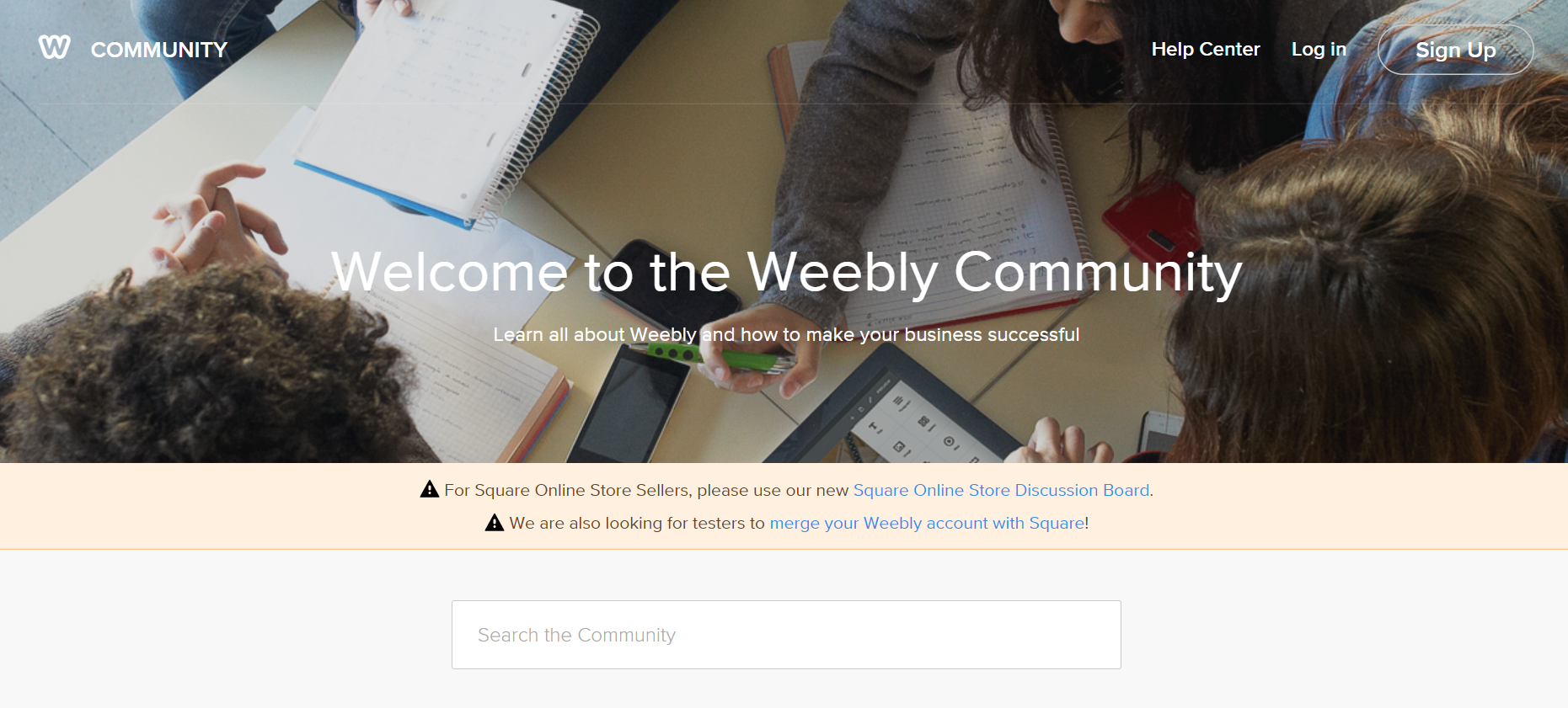 Comunità Weebly