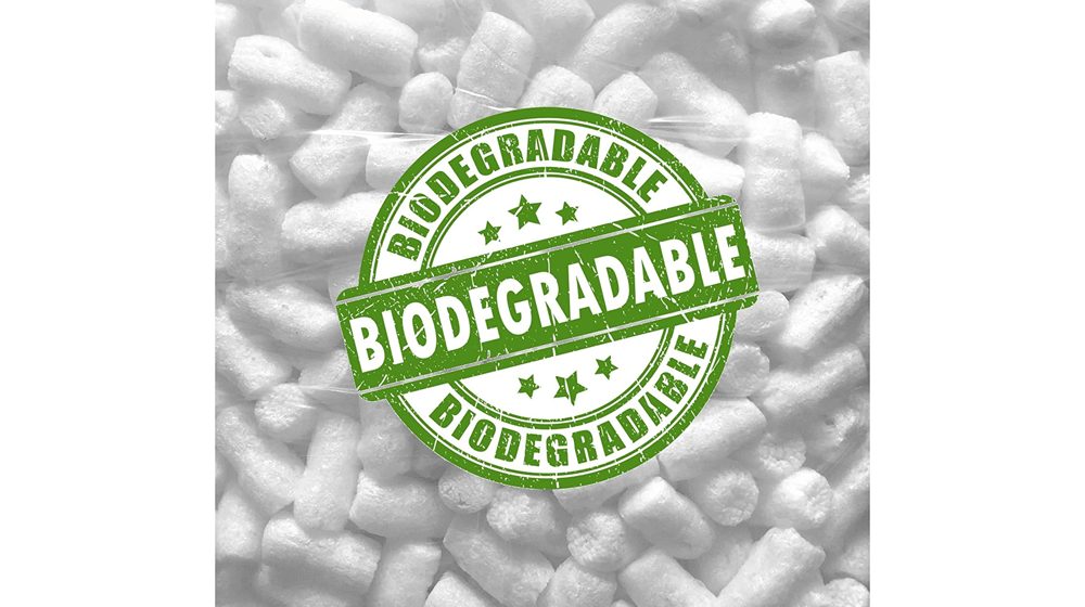 DMSE 1, Cu Ft Biodegradável Branco Não Amendoim Embalagem Reciclável