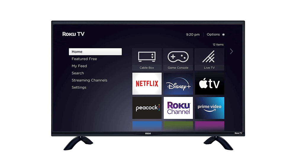 32-дюймовый RCA Smart LED TV с плоским экраном и разрешением 720p Roku