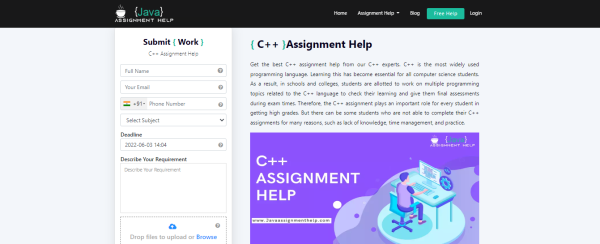 Java Assignment Help - ajutor c++ pentru teme