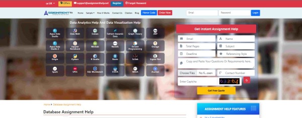 Assignment Help - ajutor pentru atribuirea bazei de date