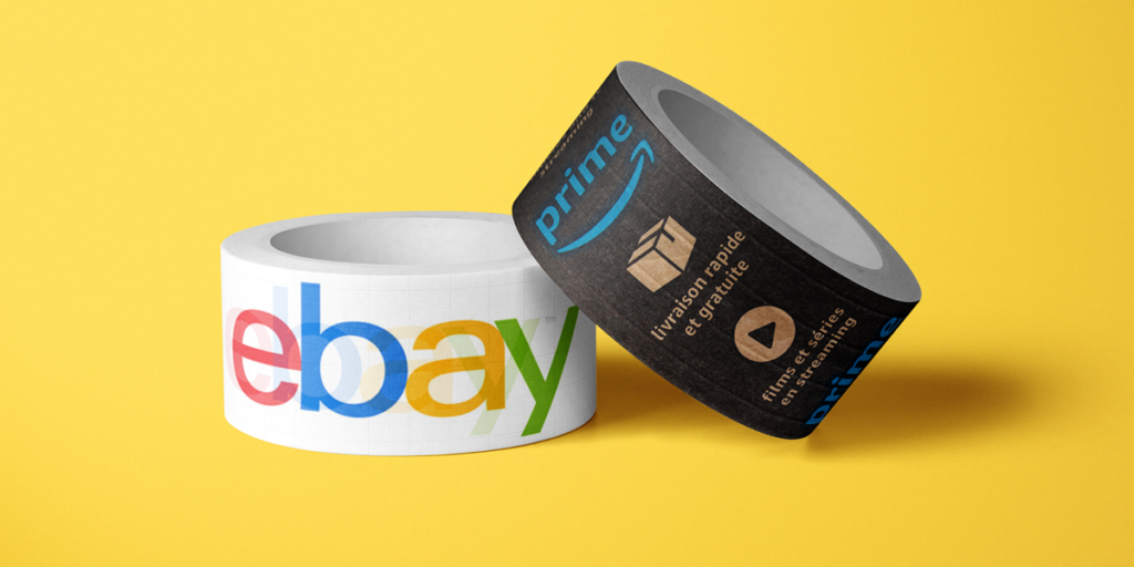 Amazon-Klebeband gegen Ebay-Klebeband