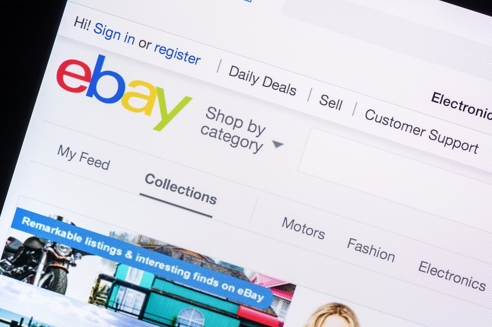 просмотр онлайн-покупок eBay по категориям