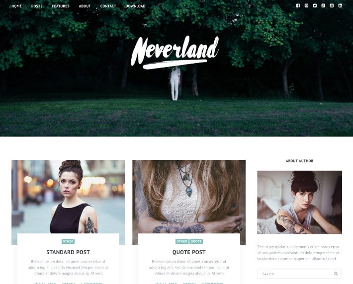 ücretsiz-wordpress-themes-neverland