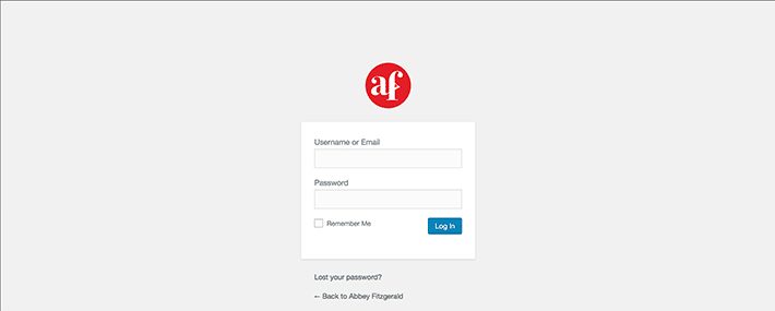 wordpress-login-page-replace-logo