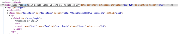 wordpress-login-page-inspector