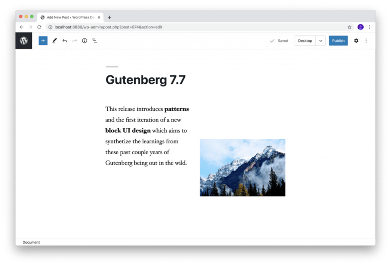 Gutenberg-UI-요소 향상