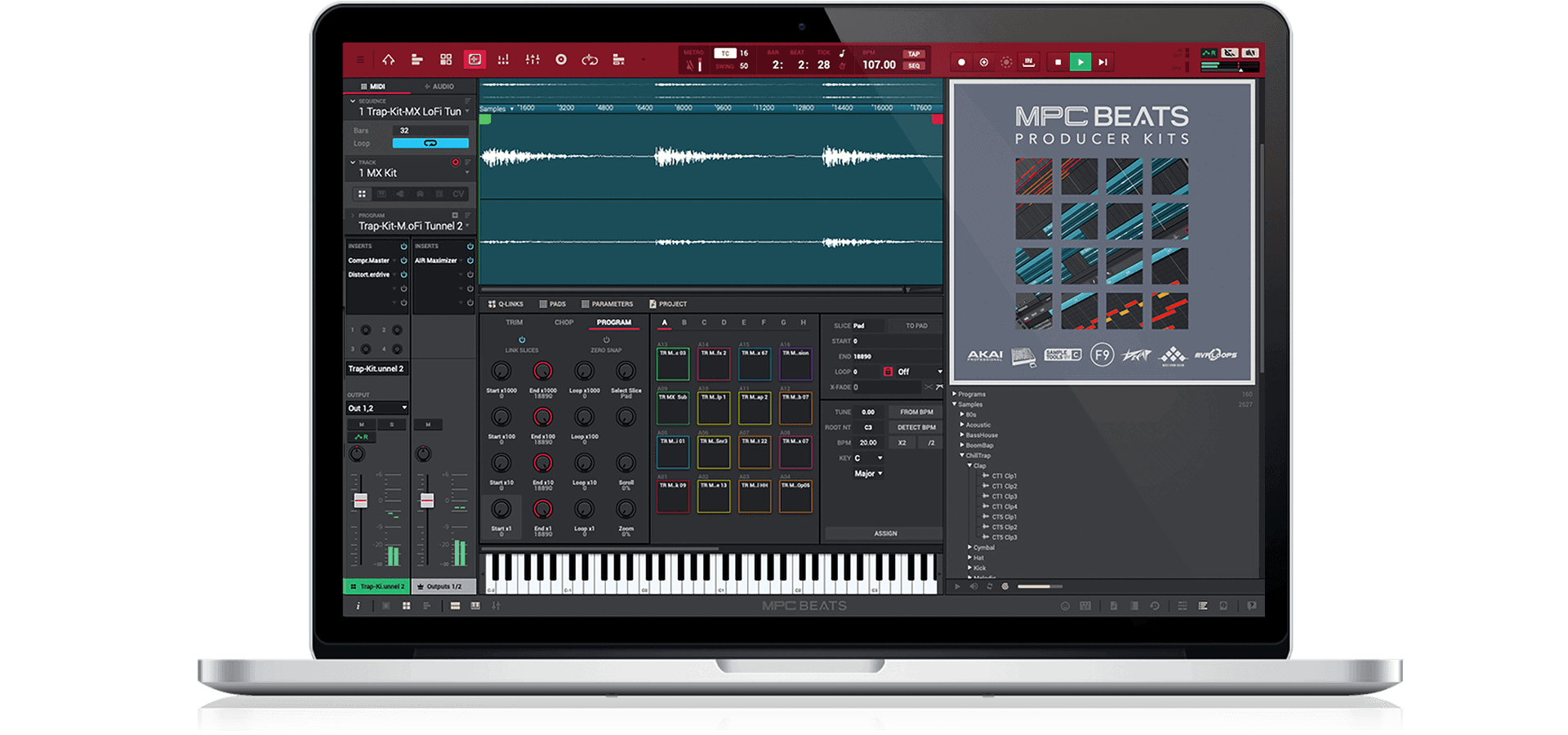 بدائل GarageBand - MPC Beats