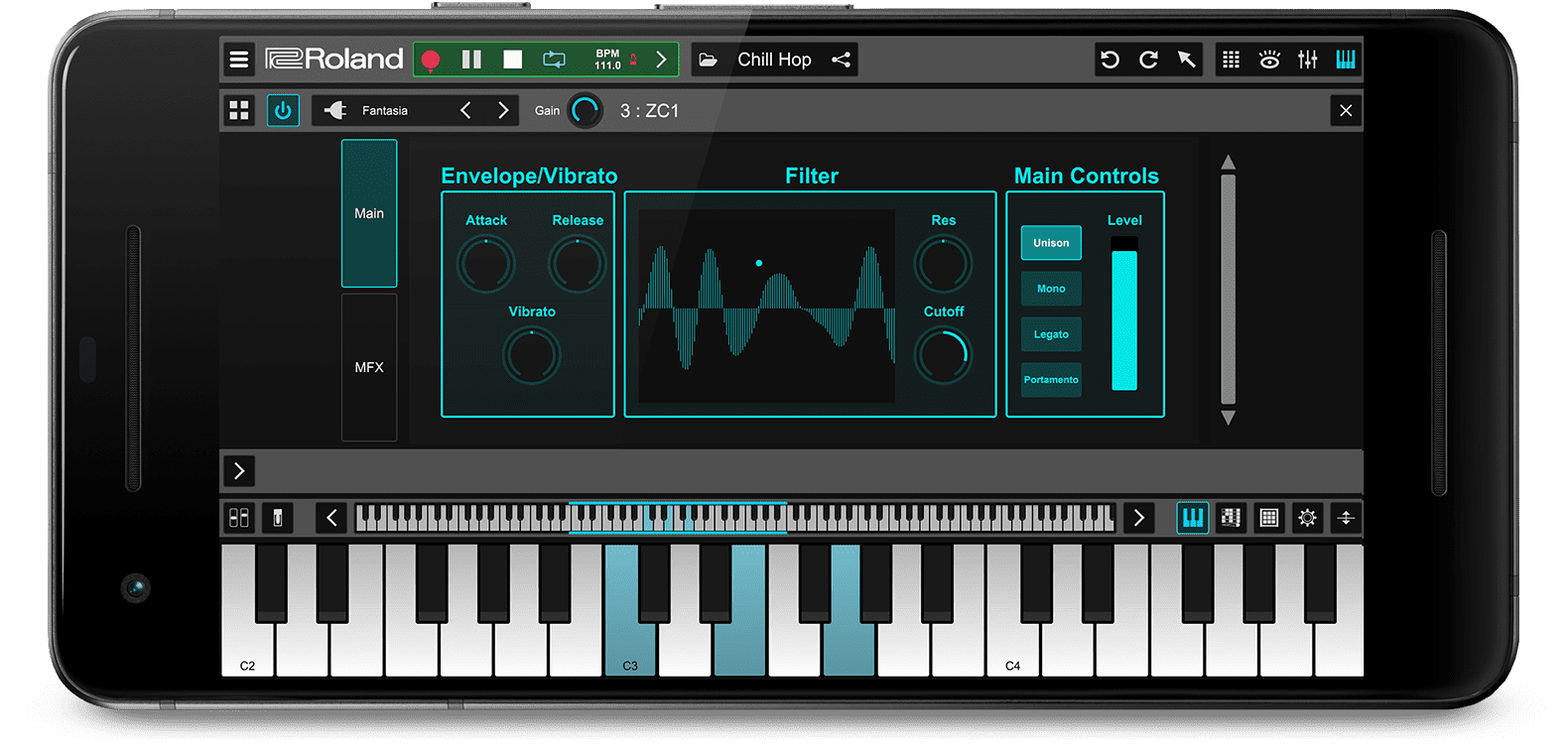 بدائل GarageBand - Roland Zenbeats