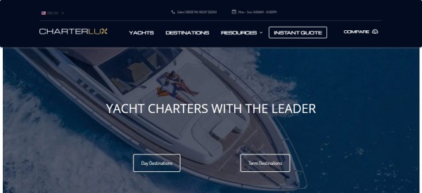 CharterLux - alquiler de yates en Miami