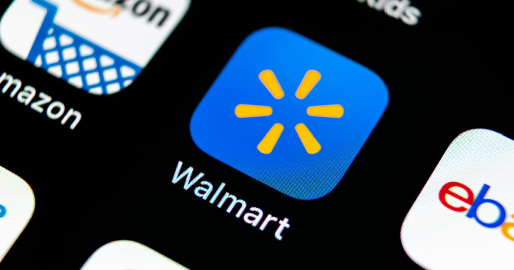 aplikacja Walmart na smartfonie